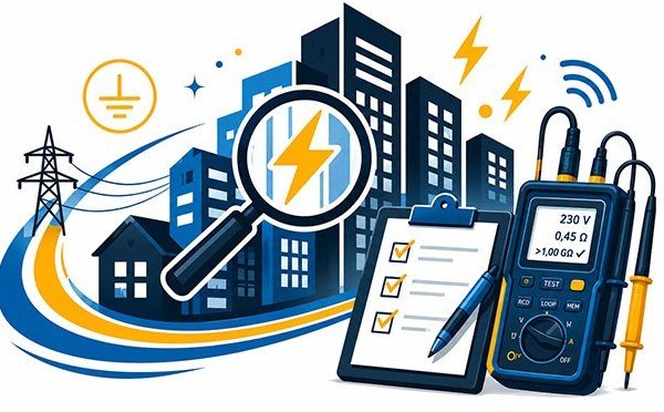 Pomiary elektryczne dla nieruchomości Łapy